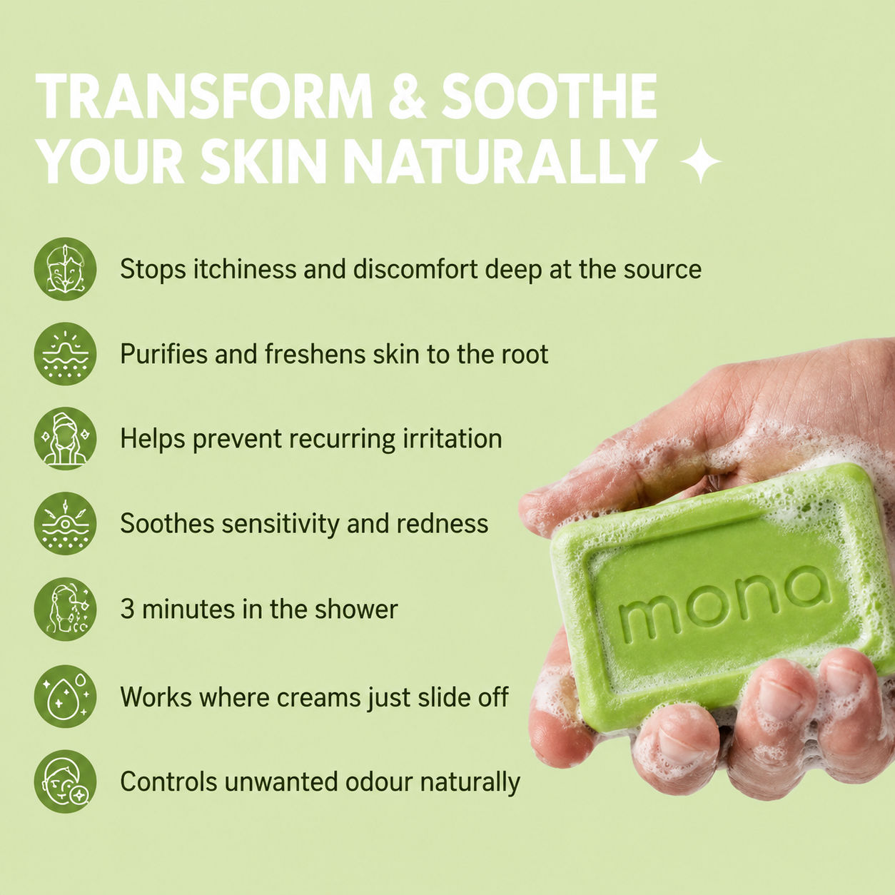 MONA ANTIFUNGAL SOAP