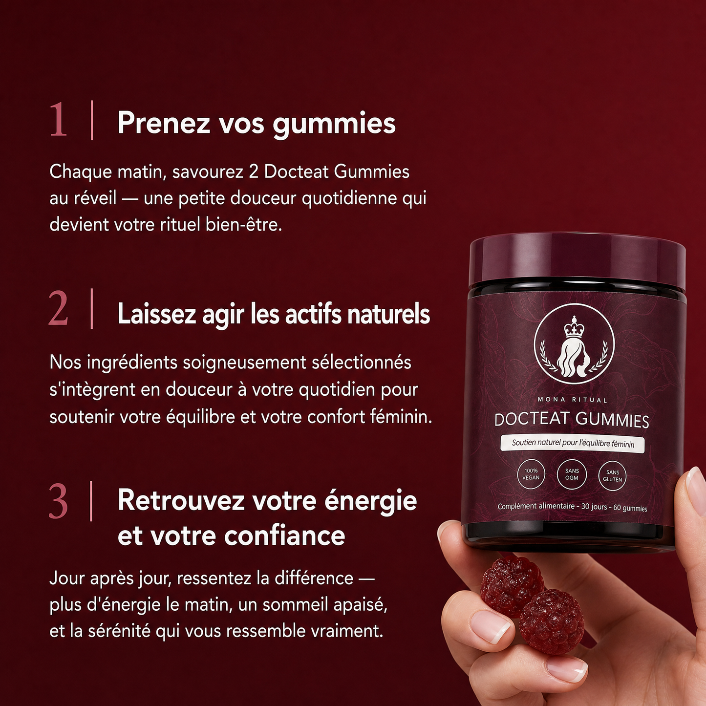 Docteat Gummies · Équilibre Hormonale by Mona Ritual